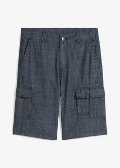 Chambray-Cargo-Longshorts, Regular Fit|bonprix Discount