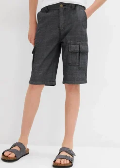 Chambray-Cargo-Longshorts, Regular Fit|bonprix Online