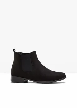 bonprix Stiefeletten|Boots|Chelsea Boot schwarz