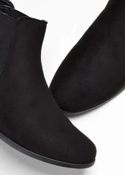 bonprix Stiefeletten|Boots|Chelsea Boot schwarz