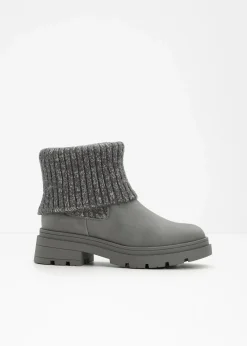 bonprix Boots|Stiefeletten|Chelsea Boot grau