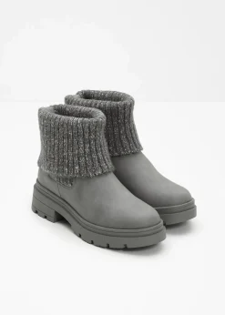 bonprix Boots|Stiefeletten|Chelsea Boot grau