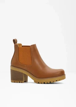 Chelsea-Boots mit Blockabsatz|bonprix Best