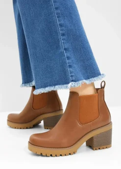 Chelsea-Boots mit Blockabsatz|bonprix Best