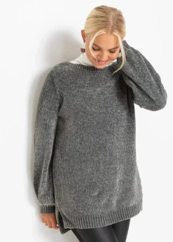 Chenille-Longpullover|bonprix Hot