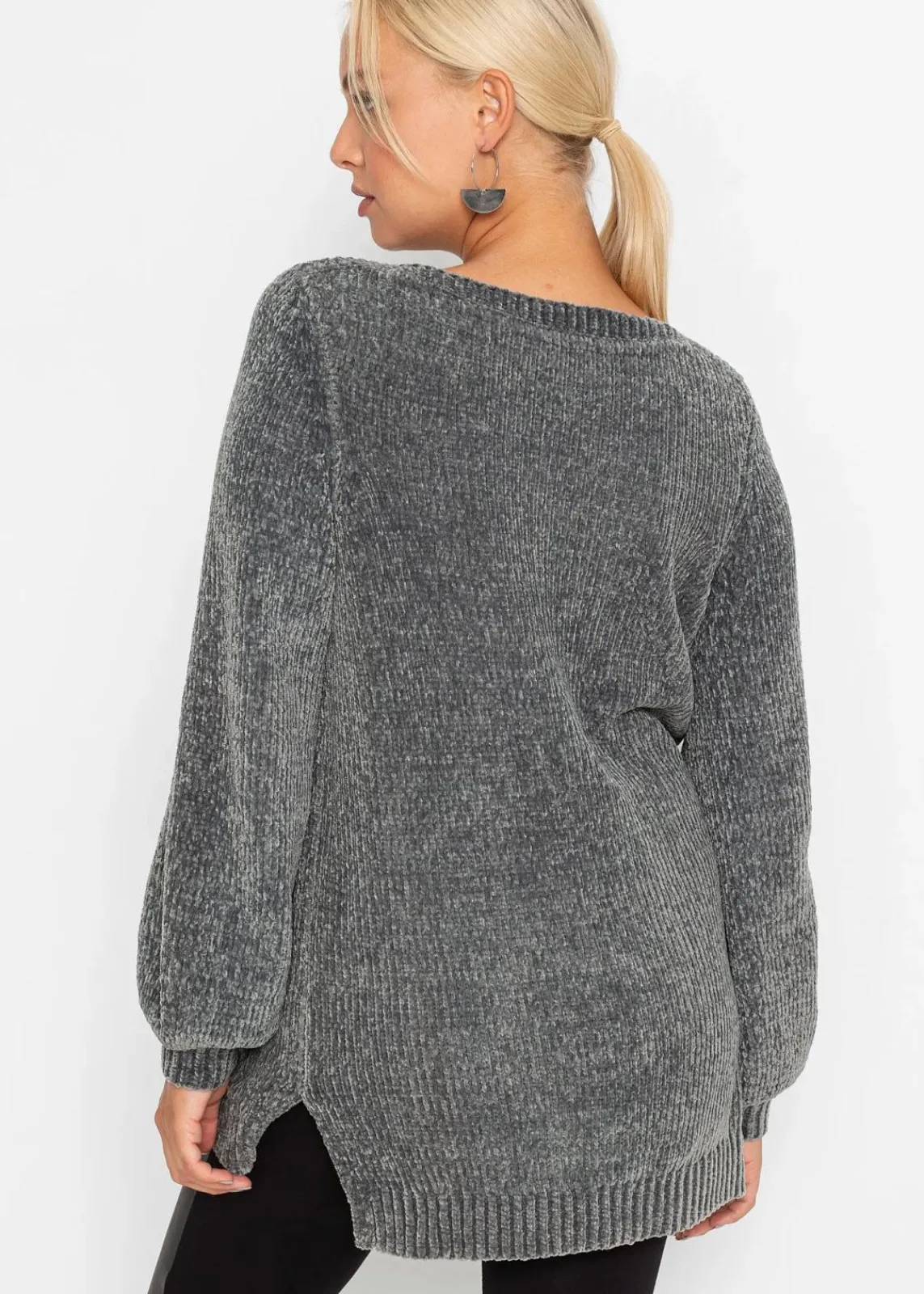 Chenille-Longpullover|bonprix Hot