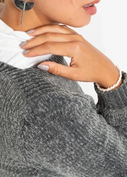 Chenille-Longpullover|bonprix Hot