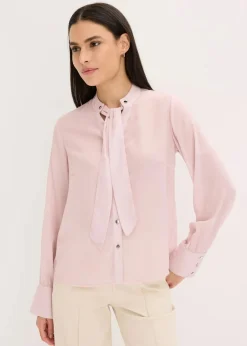 Chiffonbluse mit abnehmbarer Schluppe|bonprix Clearance