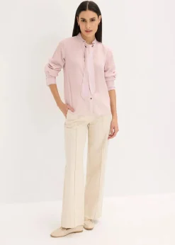 Chiffonbluse mit abnehmbarer Schluppe|bonprix Clearance