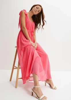 Chiffonkleid mit Schleifendetails|bonprix Outlet