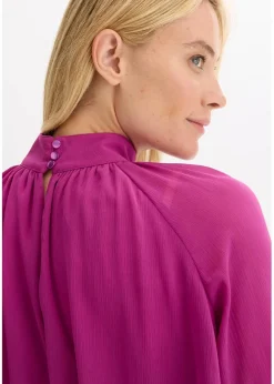 Chiffonkleid mit Volants|bonprix Online