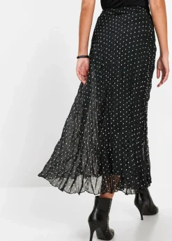 Chiffon-Rock in Crash-Optik|bonprix Outlet