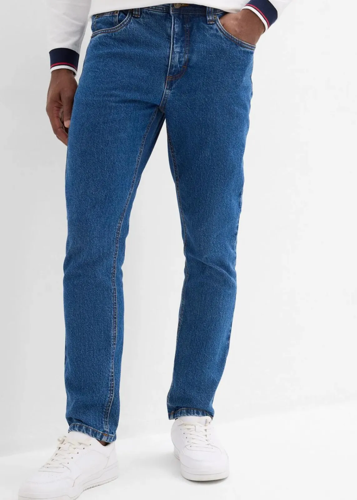 Classic Fit Jeans mit Komfortbund, Straight|bonprix Sale