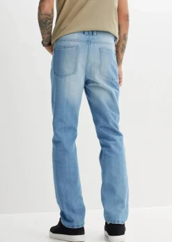 bonprix Jeans|Große Größen|Classic Fit Jeans, Straight hellblau denim