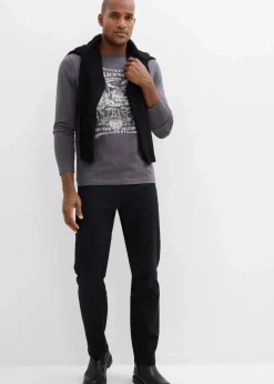 Classic Fit Stretch-Hose, Straight|bonprix New