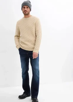 Classic Fit Stretch-Jeans mit Bequembund, Bootcut|bonprix New