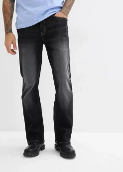 Classic Fit Stretch-Jeans mit Bequembund, Bootcut|bonprix