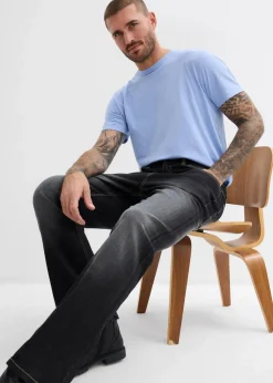 Classic Fit Stretch-Jeans mit Bequembund, Bootcut|bonprix