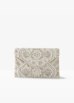 bonprix Taschen|Clutch creme
