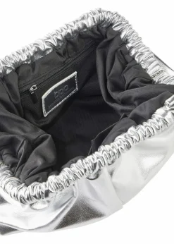 bonprix Taschen|Festliche Mode|Clutch mit abnehmbarem Taschengurt silber metallic