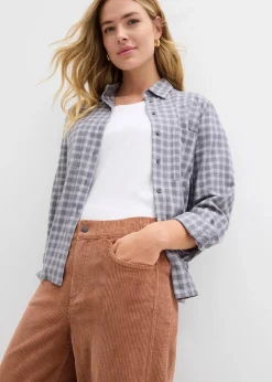 bonprix Hosen|Bekleidung·Kleider|Cordhose in Barellform schokosorbet