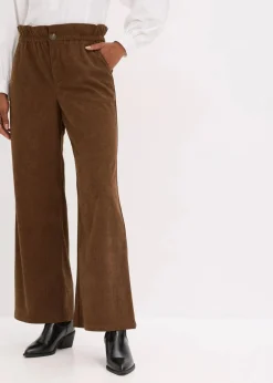 Cordhose mit weitem Bein|bonprix Sale