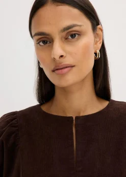 Cordkleid aus Baumwolle|bonprix Outlet