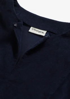 bonprix Bekleidung·Pullover & Strickjacken|Kleider|Cordkleid aus Baumwolle tintenblau