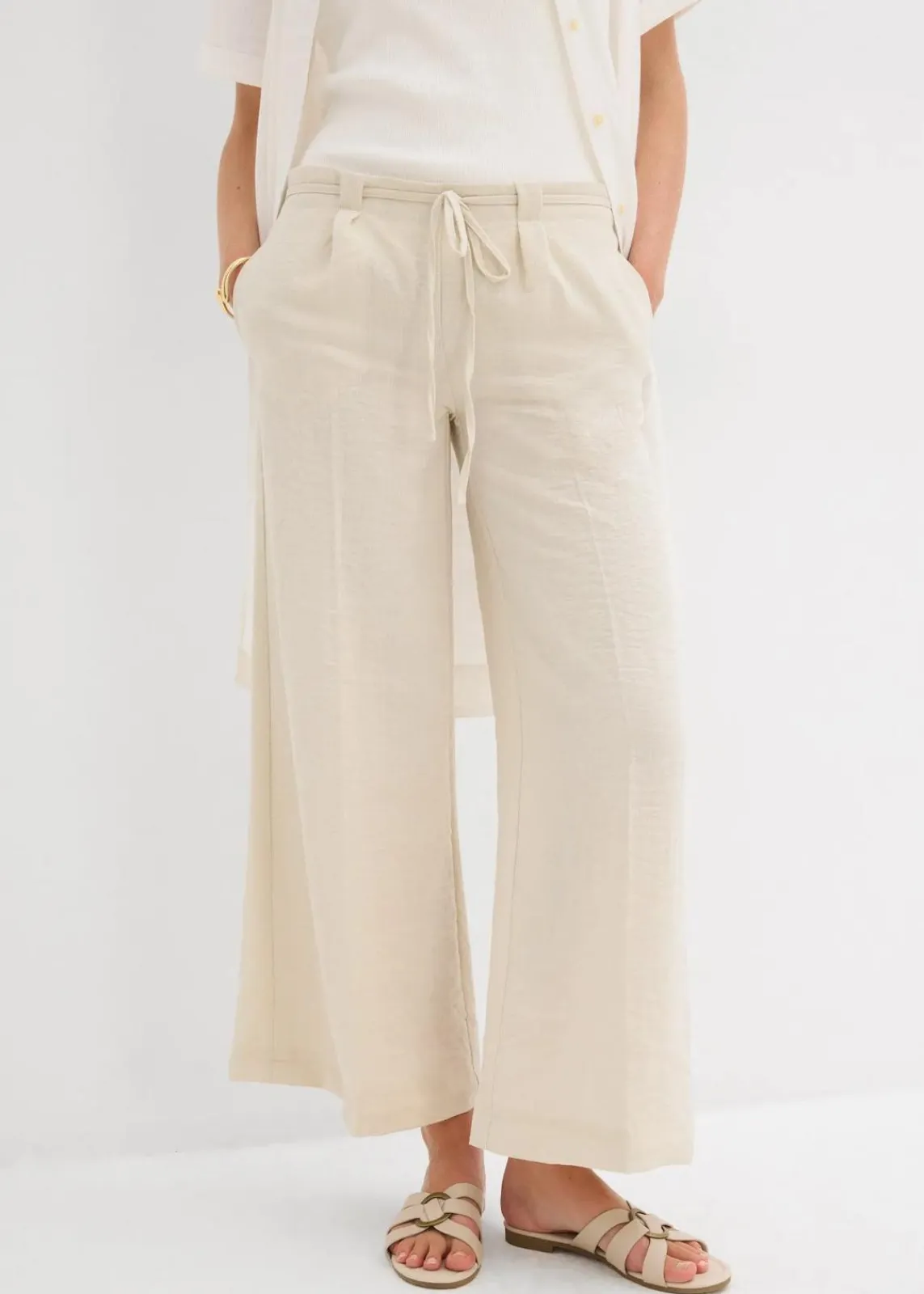 Culotte aus fließendem Viskose-Mix|bonprix Best