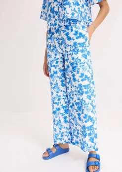 Culotte aus fließendem Viskose-Mix|bonprix Sale