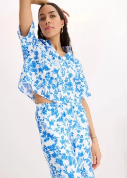 Culotte aus fließendem Viskose-Mix|bonprix Sale