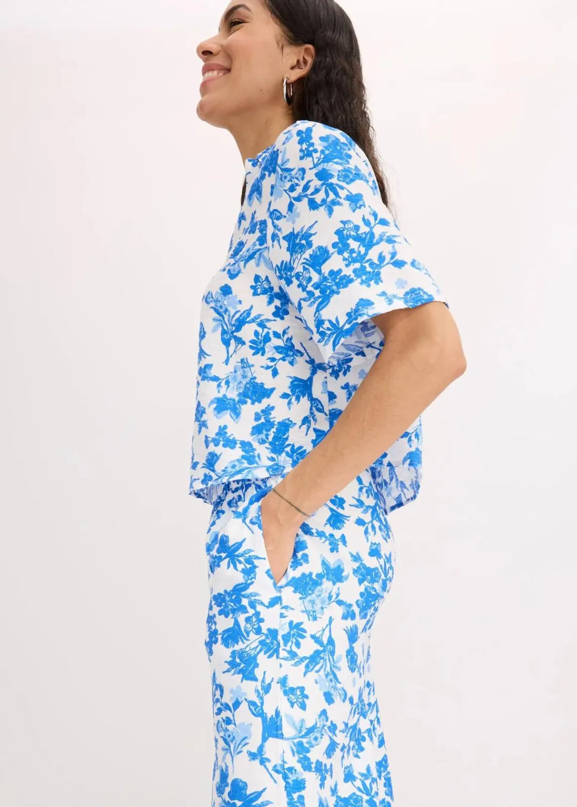 Culotte aus fließendem Viskose-Mix|bonprix Sale