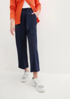 Culotte aus luftigem Leinen-Mix|bonprix Best