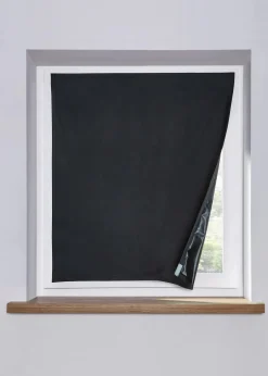 bonprix Rollos|Fensterverdunkelung|Dachfensterfolie mit Klettband schwarz