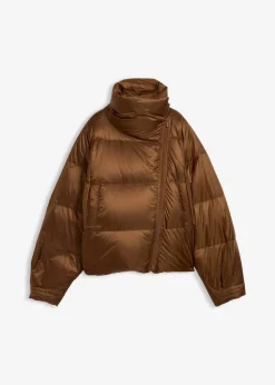 bonprix Bekleidung·Hosen|Nachhaltigere Materialien|Daunenjacke mit recycelten Daunen​ wasserabweisend pimentbraun