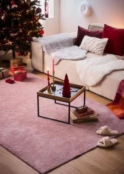 bonprix Wohnaccessoires|Weihnachtsdeko & -Textilien·Beleuchtung|Deko-Objekt Kranz mit Federn weiß