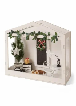 Deko-Objekt Wichteltür mit Wintergarten (14-tlg.Set)|bonprix Online