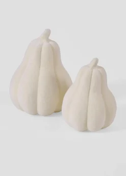 bonprix Wohnaccessoires|Deko-Objekte Kürbisse (2-tlg. Set) creme