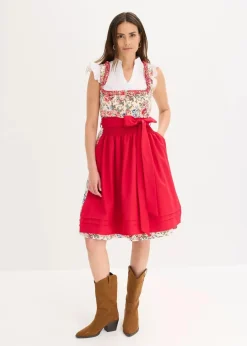Dirndl mit bestickter Schürze (2-tlg. Set)|bonprix Best