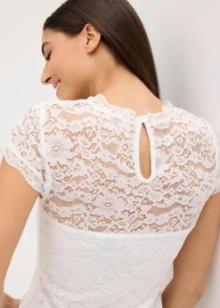 bonprix Bekleidung·Jacken & Mäntel|Blusen & Tuniken|Dirndlbluse weiß