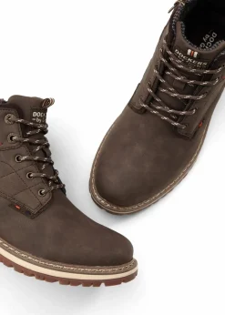 Dockers by Gerli Boots & Stiefel|Schnür Boot braun