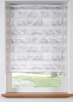 Doppelrollo mit Blätterdruck|bonprix Outlet