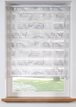 Doppelrollo mit Blätterdruck|bonprix Outlet