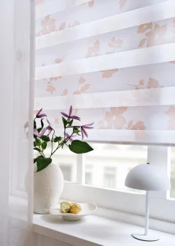 Doppelrollo mit Blumen Druck|bonprix New