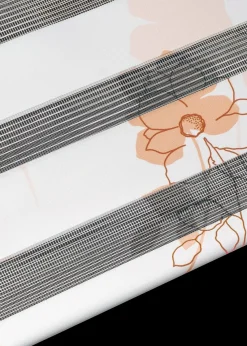 bonprix Rollos|Doppelrollo mit Blumenmuster apricot