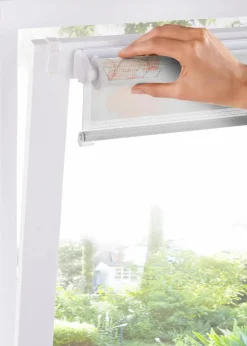 bonprix Rollos|Doppelrollo mit Blumenmuster apricot