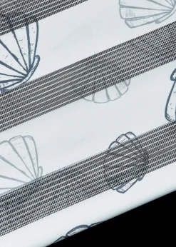 bonprix Rollos|Doppelrollo mit Muscheldruck weiß/grau/sand