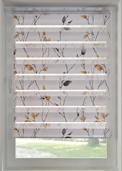 Doppelrollo mit Zweigen|bonprix