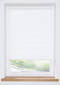 bonprix Rollos|Doppelrollo Multifix weiss