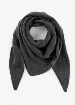 bonprix Schuhe & Accessoires In Spezialgrößen·Tücher & Ponchos|Schals & Tücher|Dreieckstuch grau